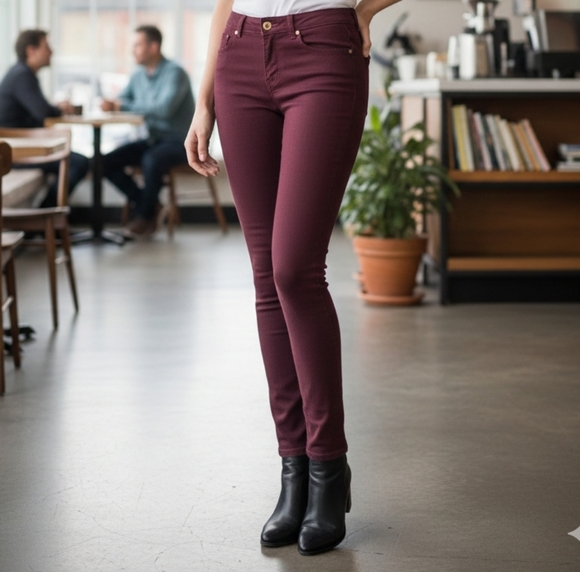 Michael Kors Pants - Michael Kors Maroon Trousers